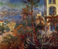 Villas in Bordighera Claude Monet Szenerie